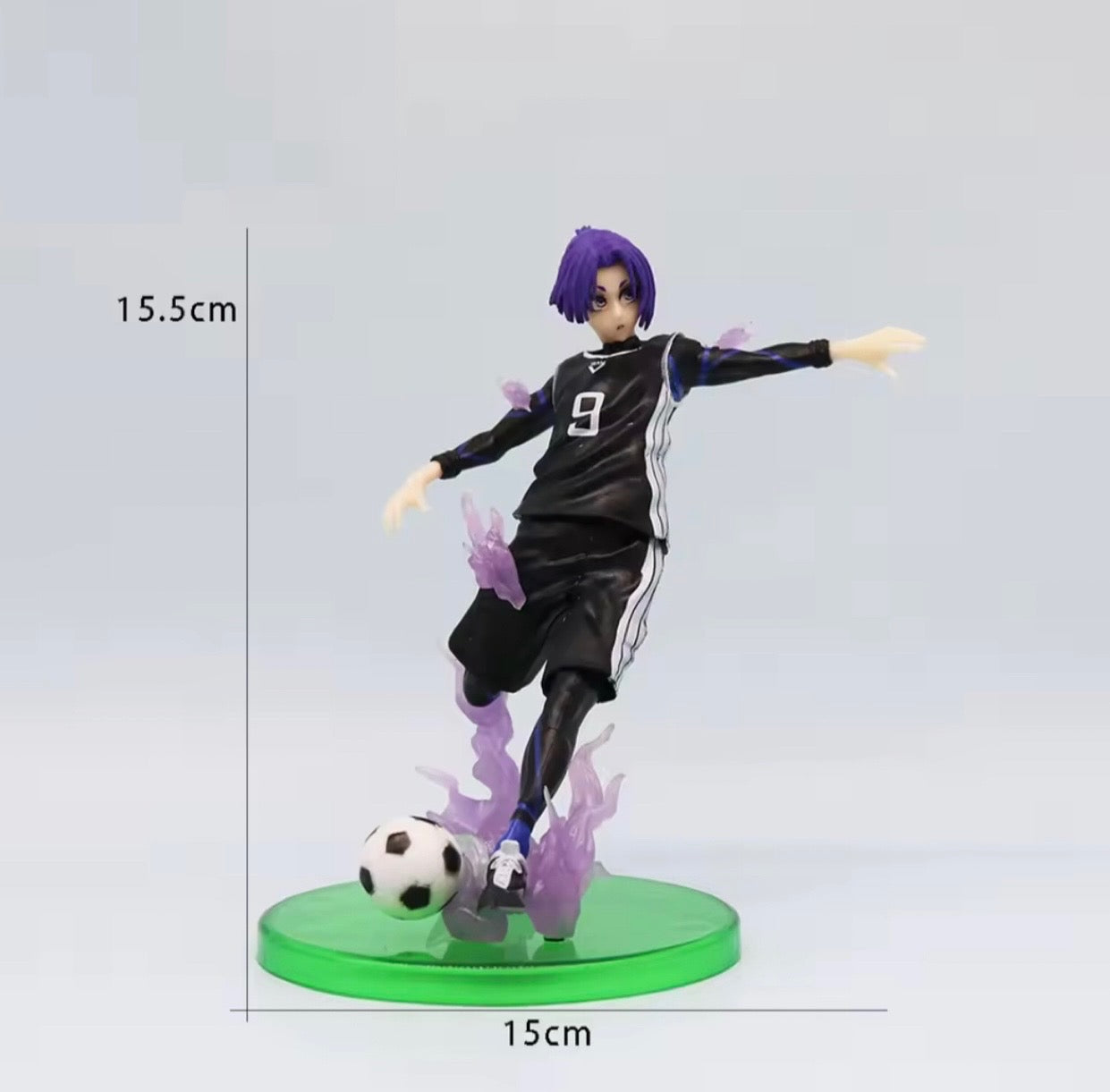 Blue Lock Nagi Seishirou, Bachira Meguru, Isagi Yoichi, and Mikage Reo 12cm PVC Action Figure – Anime Collectible Model Toy Gift